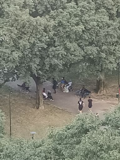 giardini con persone