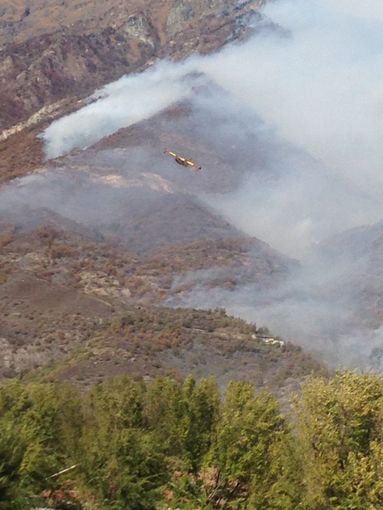 Incendi: in val di Susa la situazione migliora, ora preoccupa Giaveno