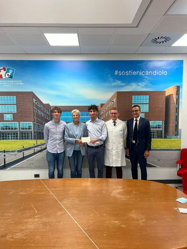 consegna donazione candiolo