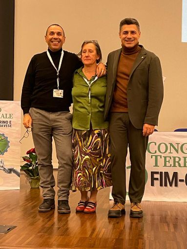 Davide Provenzano con Terrenati e Cutrì Davide Provenzano con Terrenati e Cutrì