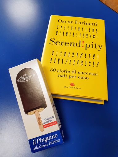Il Pinguino raccontato in “Serend!pty” di Oscar Farinetti Il Pinguino raccontato in “Serend!pty” di Oscar Farinetti