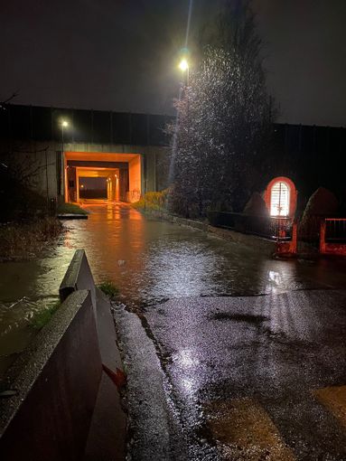 sottopasso allagato sottopasso allagato