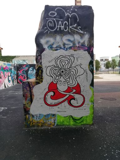 Street art al Parco Dora per dire no alle molestie di strada