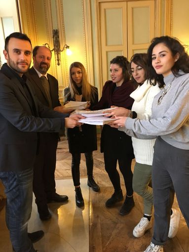 “Amministratori per un giorno”, studenti in Città metropolitana per seguire l’attività del consigliere delegato Antonino Iaria