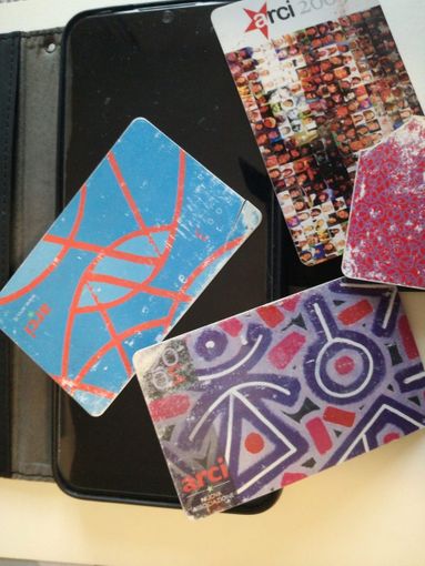 tessere Arci del passato