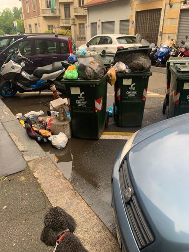 'Furbetti dei rifiuti' e zozzoni in azione tra via Lessolo e via Varallo