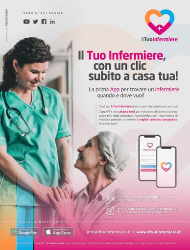 Iltuoinfermiere.it: i migliori infermieri a casa tua grazie ad un'app Iltuoinfermiere.it: i migliori infermieri a casa tua grazie ad un'app