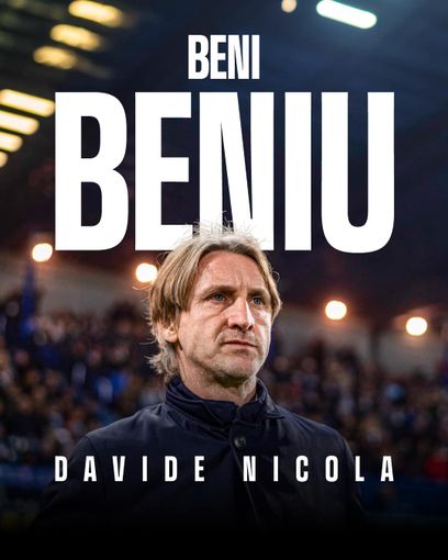 Il benvenuto del Cagliari Calcio a Davide Nicola