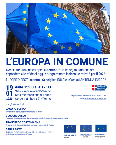 La locandina dell'evento in programma il 19 gennaio La locandina dell'evento in programma il 19 gennaio