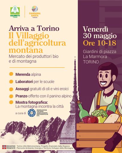 Il 30 maggio ai Giardini La Marmora arriva il Villaggio dell’agricoltura montana