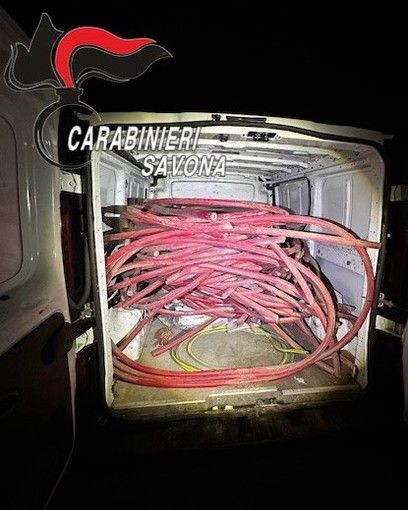 Maxi-furto di rame sventato dai carabinieri Maxi-furto di rame sventato dai carabinieri