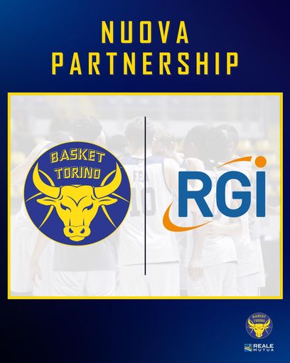 RGI Group nuovo sponsor di Reale Mutua Basket Torino RGI Group nuovo sponsor di Reale Mutua Basket Torino