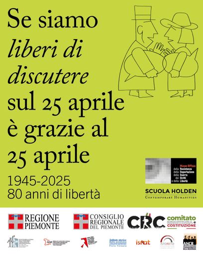 Lanciata la campagna digitale diffusa per celebrare il 25 Aprile e la Liberazione