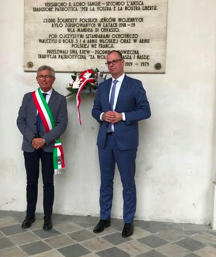 Castello con il sindaco di Przemysl