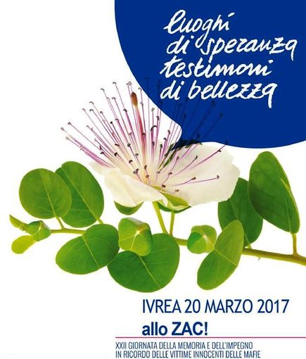 Ivrea aderisce alla “Giornata della memoria e dell’impegno in ricordo delle vittime delle mafie”