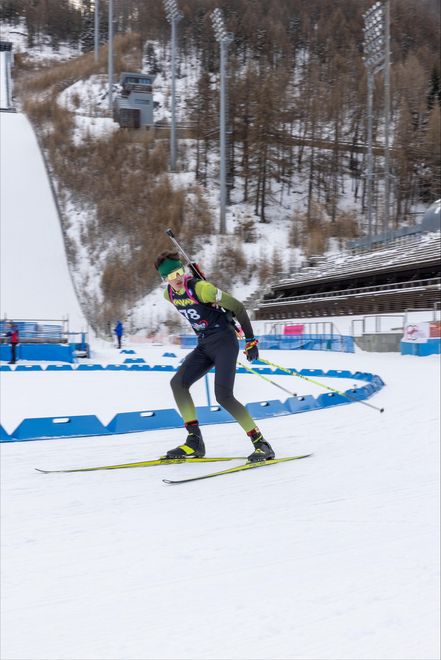 Atleta di Biathlon Atleta di Biathlon