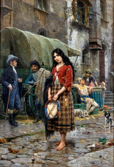 "La mignon" - olio su tela (1892) di Bartolomeo Giuliano; pittore di genere nato a Susa nel 1825 e morto a Milano nel 1909 "La mignon" - olio su tela (1892) di Bartolomeo Giuliano; pittore di genere nato a Susa nel 1825 e morto a Milano nel 1909