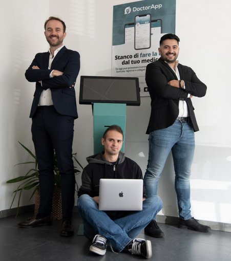 In foto i co-fondatori della startup, da sinistra a destra: Alessandro Giraudo - CEO, Alex Luciano CTO, Francesco Albanese - COO In foto i co-fondatori della startup, da sinistra a destra: Alessandro Giraudo - CEO, Alex Luciano CTO, Francesco Albanese - COO