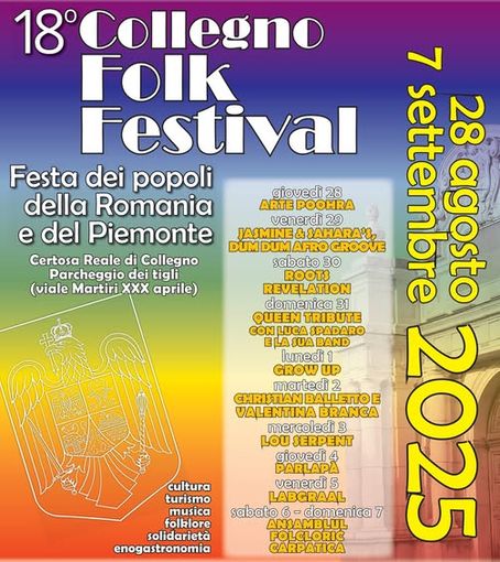 A Collegno ritorna l'appuntamento con il Folk Festival