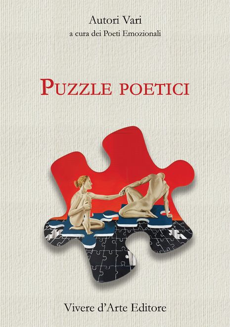 Sulla prima di copertina, un acrilico del pittore Angelo Franco - Puzzle Sulla prima di copertina, un acrilico del pittore Angelo Franco - Puzzle