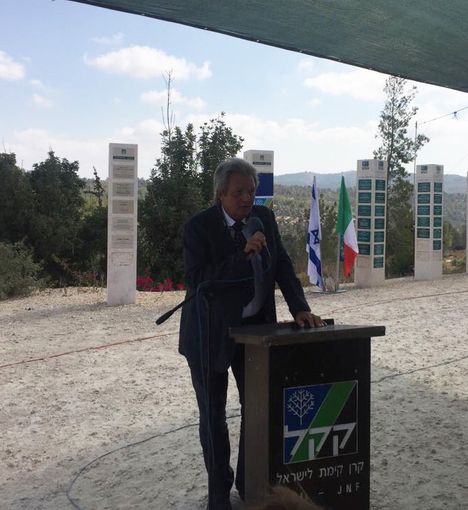 Inaugurato a Gerusalemme il bosco dedicato ai magistrati italiani caduti in servizio