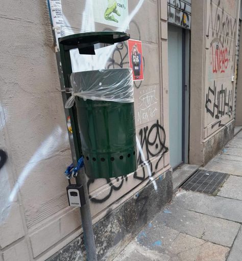 Più cestini in Vanchiglia