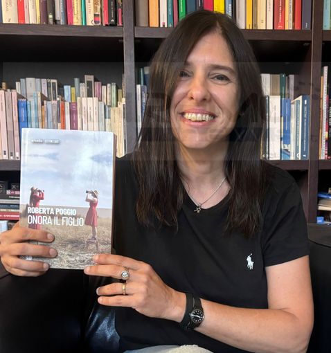 Roberta Poggio presenta venerdì prossimo ad Imperia il suo 'Onora il figlio', il 19 sarà alla Feltrinelli di Genova