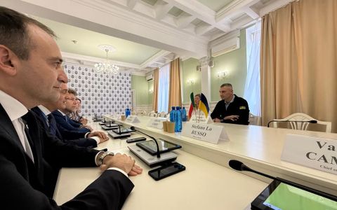 Lo Russo e Cirio incontrano il sindaco di Kiev Vitalij Klitschko
