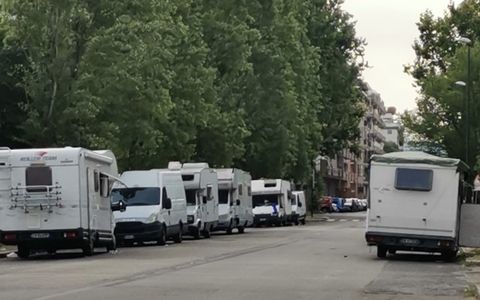 Le occupazioni dei camper fanno arrabbiare due Circoscrizioni