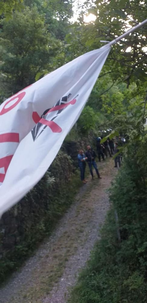 val clarea con bandiera no tav