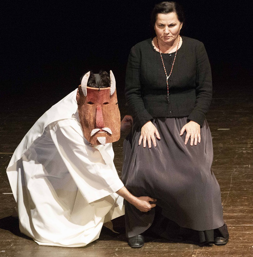 "La vedova scalza" a San Pietro in vincoli e poi in replica all'Agnelli "La vedova scalza" a San Pietro in vincoli e poi in replica all'Agnelli