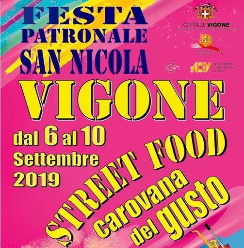Vigone festeggia il patrono, con musica, teatro e street food