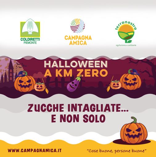 Coldiretti Piemonte: "Ad Halloween vince la zucca dalla padella all'intaglio" Coldiretti Piemonte: "Ad Halloween vince la zucca dalla padella all'intaglio"