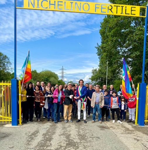 taglio del nastro orti urbani