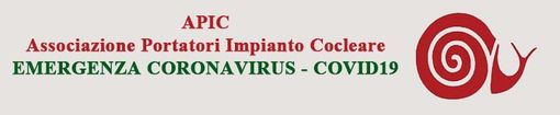 Covid, la richiesta di APIC: "L’emergenza sanitaria non deve essere pagata dai portatori di impianto cocleare" Covid, la richiesta di APIC: "L’emergenza sanitaria non deve essere pagata dai portatori di impianto cocleare"
