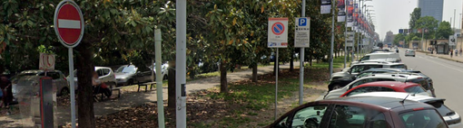 viale alberato Nizza Millefonti