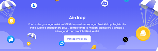 BEST è il nuovo token nativo di Best Wallet: al via la prevendita BEST è il nuovo token nativo di Best Wallet: al via la prevendita
