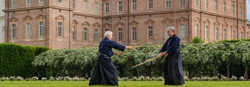 atleti alla Reggia di Venaria