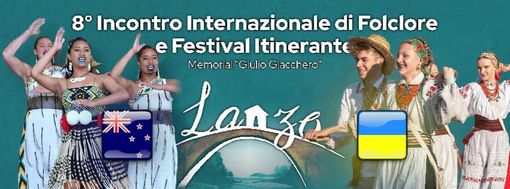 Gruppi folcloristici dall'Ucraina e dalla Nuova Zelanda per un appuntamento tra musica e colore nelle Valli di Lanzo Gruppi folcloristici dall'Ucraina e dalla Nuova Zelanda per un appuntamento tra musica e colore nelle Valli di Lanzo