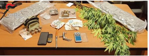 droga sequestrata da parte dei carabinieri