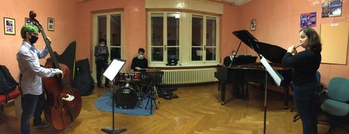 Quartetto di musicisti jazz