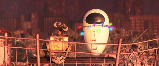 in foto, il film d'animazione &quot;Wall-e&quot;