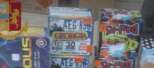 Arrestato un pirotecnico: oltre un migliaio i pezzi sequestrati [VIDEO]