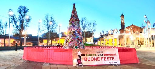 albero di natale piazza di vittorio
