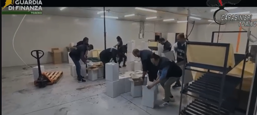 Una delle aree scoperte dalle forze dell'ordine Una delle aree scoperte dalle forze dell'ordine