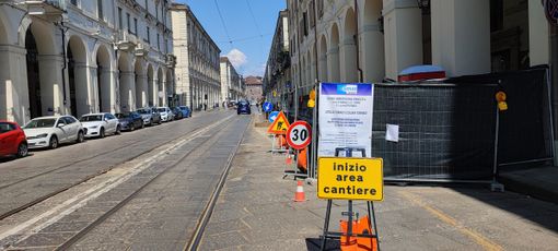 Lavori in via Po, Lo Russo chiede pazienza ai torinesi Lavori in via Po, Lo Russo chiede pazienza ai torinesi