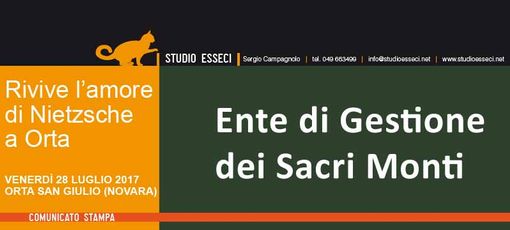 Rivive l'amore di Nietzsche al Sacro Monte di Orta Rivive l'amore di Nietzsche al Sacro Monte di Orta