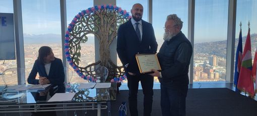 Un'immagine di archivio con l'assessore Maurizio Marrone