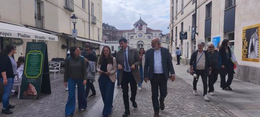 Fratoianni in visita a Moncalieri e Venaria