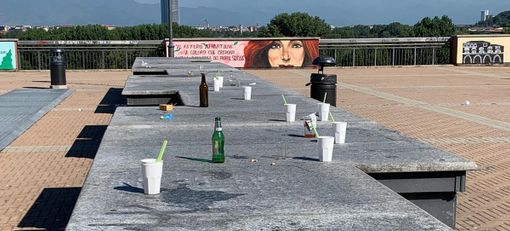 Moncalieri e la triste storia del multipiano vandalizzato